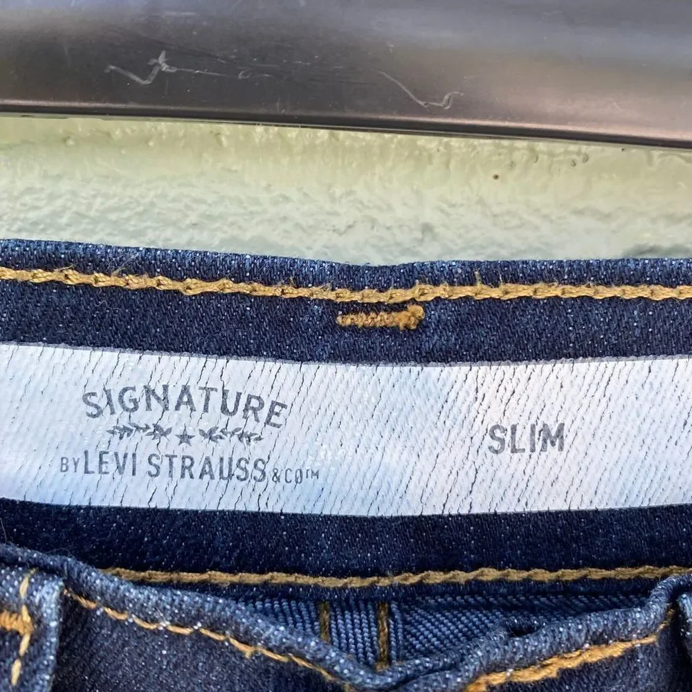 Signature Levi Strauss & Co Slim Sz 10 Boys Jeans